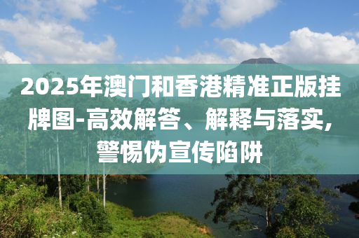 2025年澳門(mén)和香港精準(zhǔn)正版掛牌圖-高效解答、解釋與落實(shí),警惕偽宣傳陷阱
